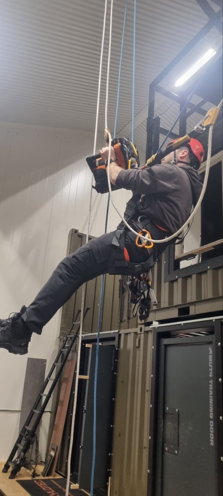 ActSafe Power Ascender mokymai praktika