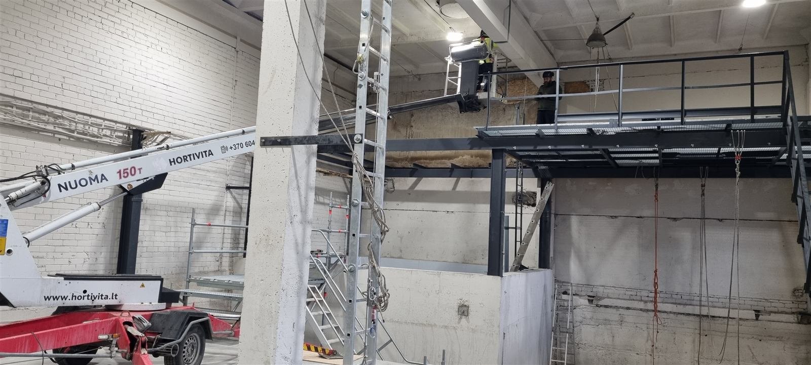 Keltuvo operatoriaus mokymai praktika